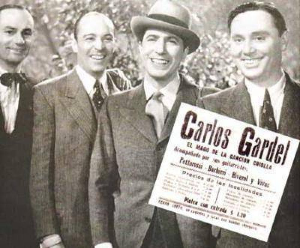 Hace 80 a�os Carlos Gardel cantaba por �ltima vez en Jun�n