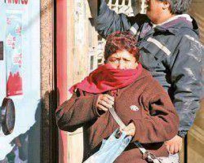 Ayer -8�, la temperatura m�s baja en 20 a�os