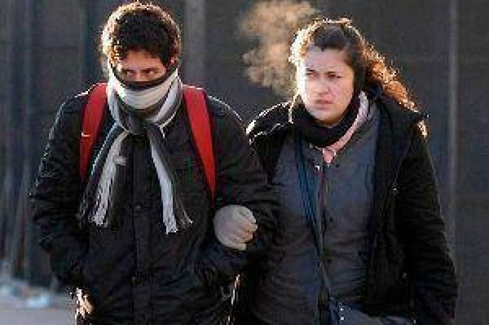 Santiago despert� con una t�rmica de -8,3�