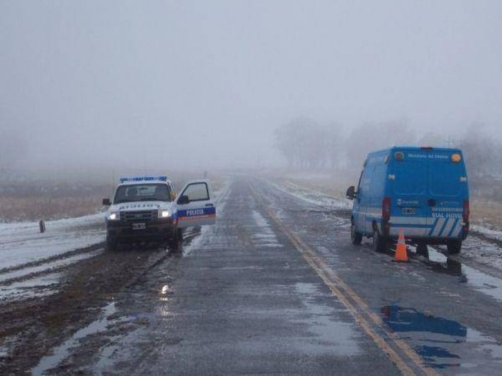 Piden transitar con mucha precauci�n por la ruta 76