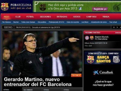 Oficial: Martino es entrenador del FC Barcelona