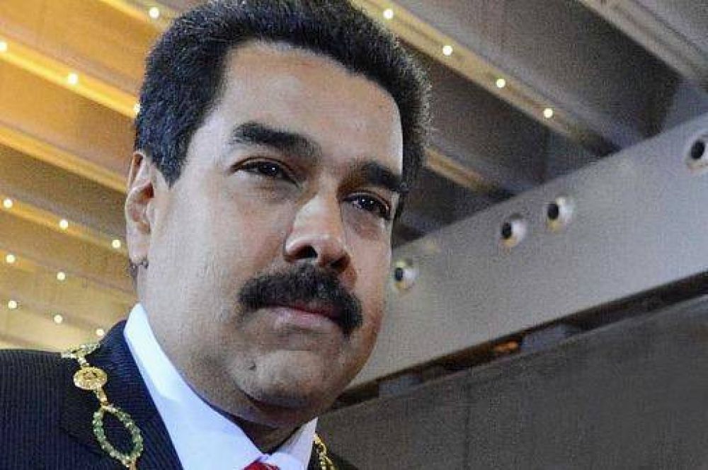 Maduro afirm� que la posibilidad de recomponer la relaci�n de su pa�s con EEUU, �depende de ellos�