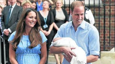 Felices, William y Kate mostraron al beb�: �A�n no tiene nombre�