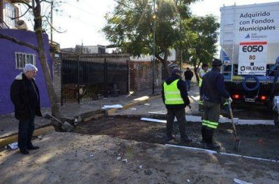 San Fernando adquiri� un cami�n hormigonero con fondos propios