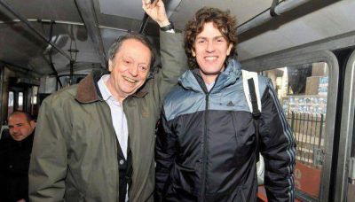 Terragno y Louteau se subieron al bondi para la campa�a