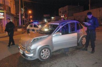Ni�o de 8 a�os lesionado tras colisi�n vehicular en Alem y Ameghino