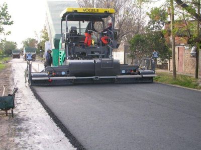 Brown: siguen las obras para nuevos pavimentos en el Barrio Sakura
