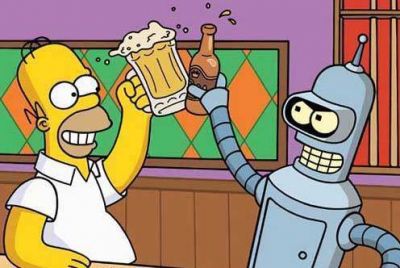 Los Simpson y Futurama tendr�n un episodio juntos