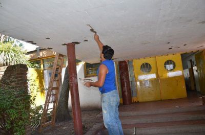 La Secretaria de Educaci�n realiza reparaci�n y mantenimiento en edificios escolares