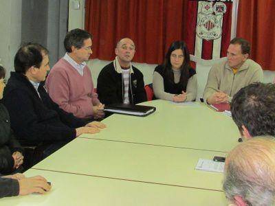 RODR�GUEZ Y SEREBRINSKY, EN REUNI�N POR LA SITUACI�N DE LOS CLUBES