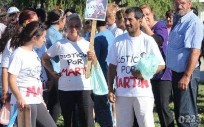 Marcha a cuatro meses del asesinato de Mart�n Campos