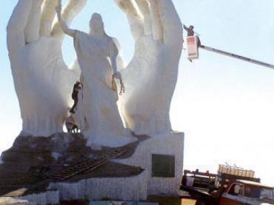 El monumento a la Rep�blica es refaccionado