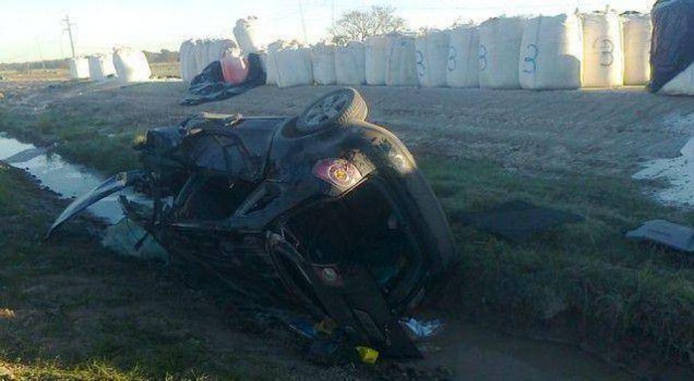 Cuatro heridos en un accidente sobre la ruta 16
