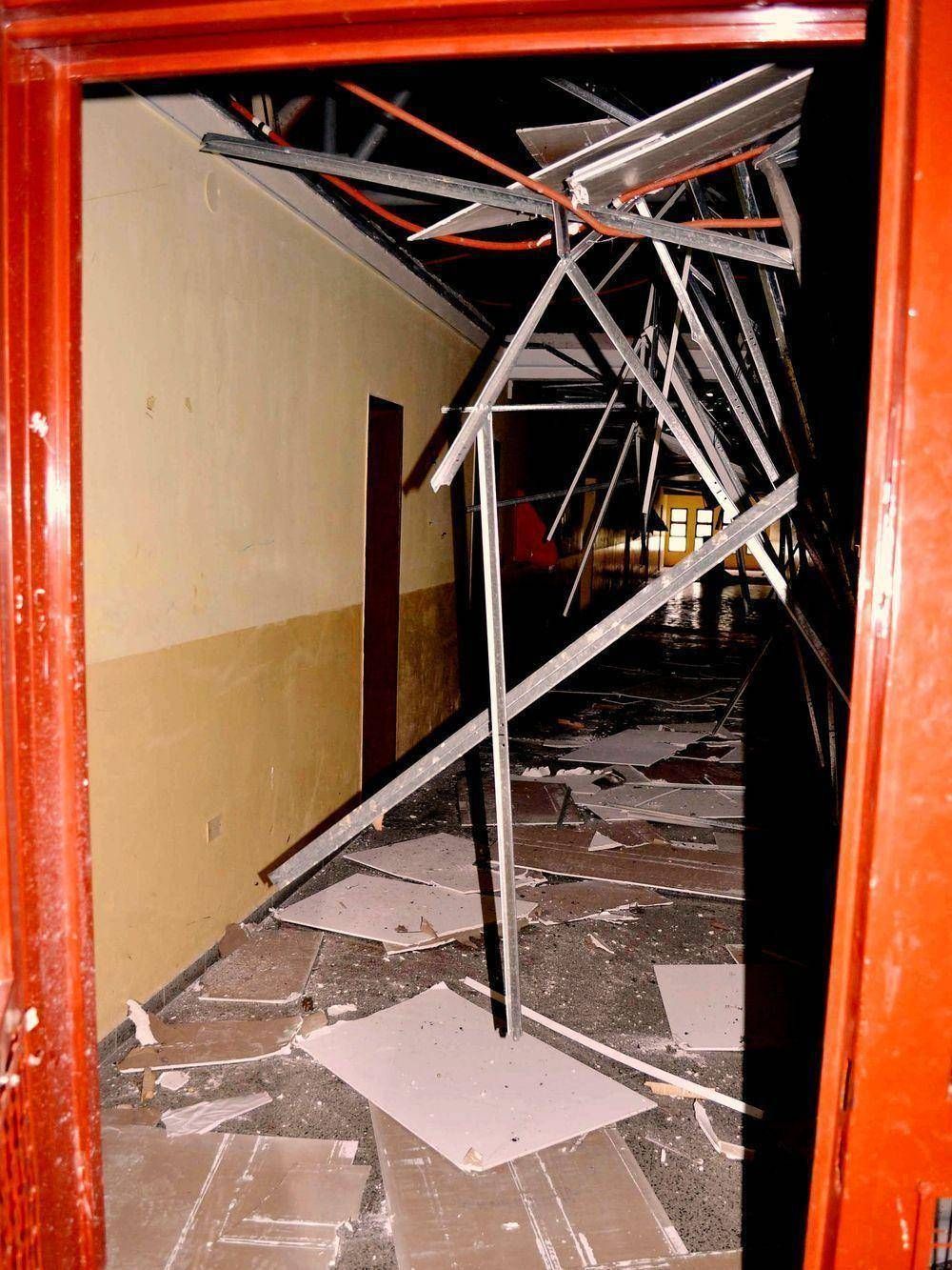 El fuego caus� da�os en la Escuela N� 431