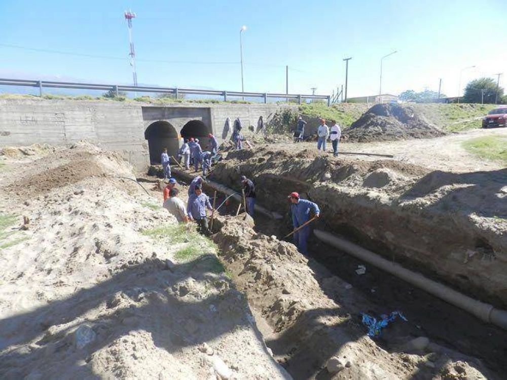 La obra del arroyo Tiorco qued� concluida