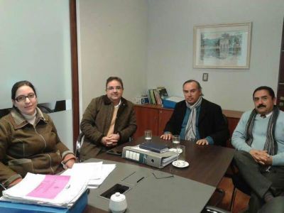 Jalil se reuni� con el presidente de CPCEC, Ra�l Cipolletti