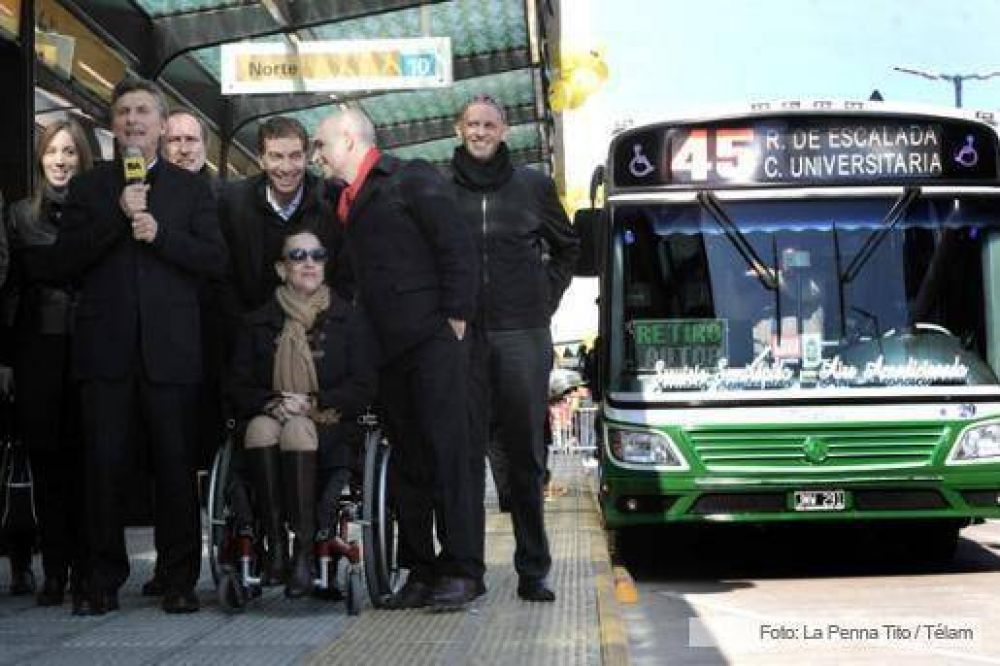 Macri inaugur el Metrobus y lo calific como una "transformacin histrica" para la Ciudad