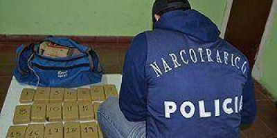 Secuestran 21 kg. de droga en �El Mangal�
