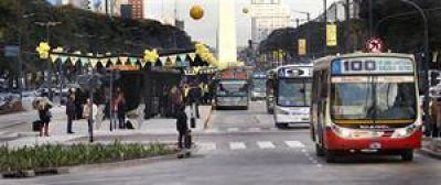 El Metrobus de la 9 de Julio super� la prueba del debut