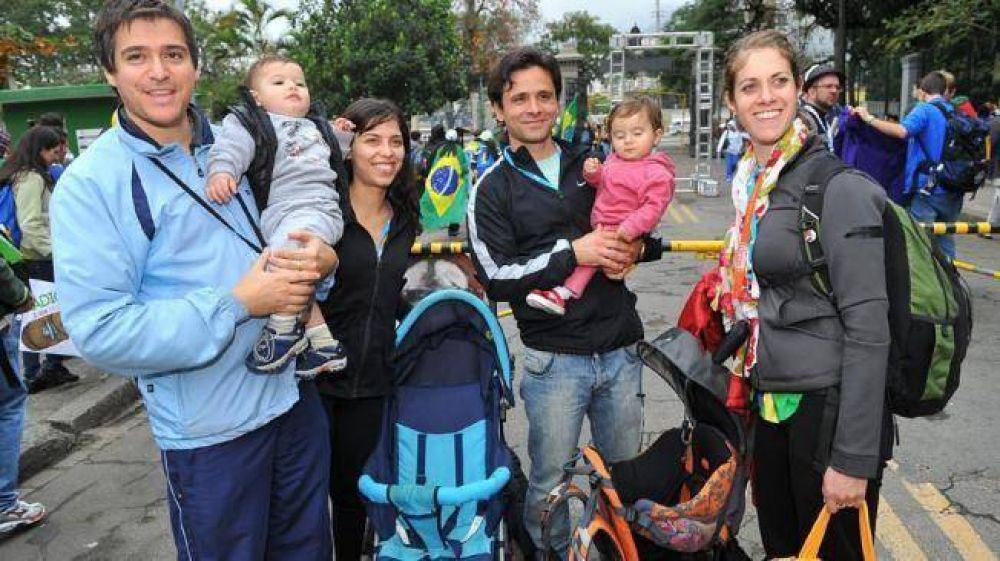 Desde Villa Mar�a, el sue�o de ver al Papa