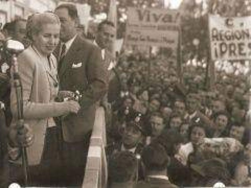 Acto evocativo de Evita