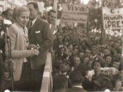 Acto evocativo de Evita