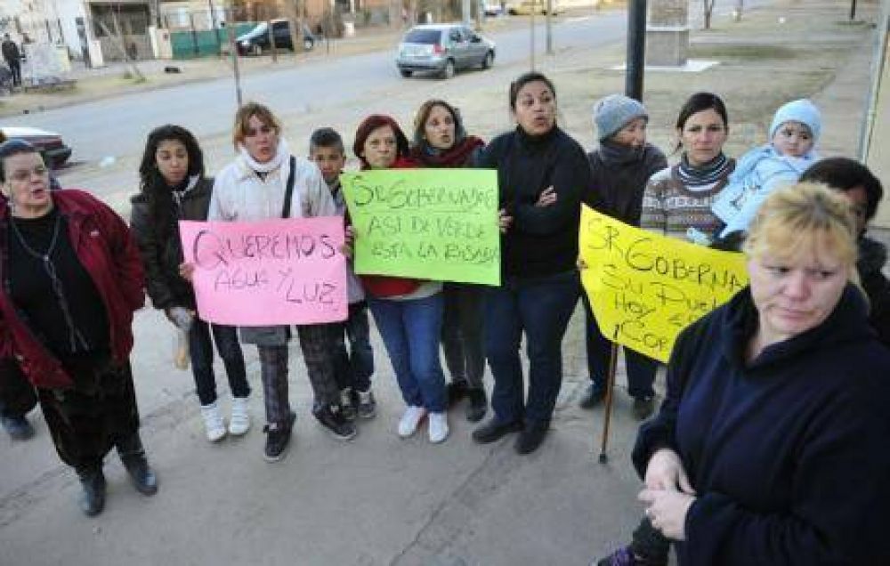 Barrio Cabildo est� sin luz ni agua