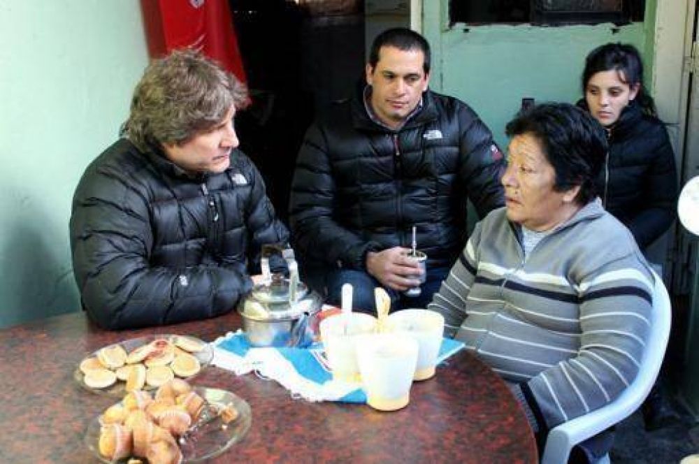 Boudou junto a los candidatos a concejales de San Isidro en La Cava