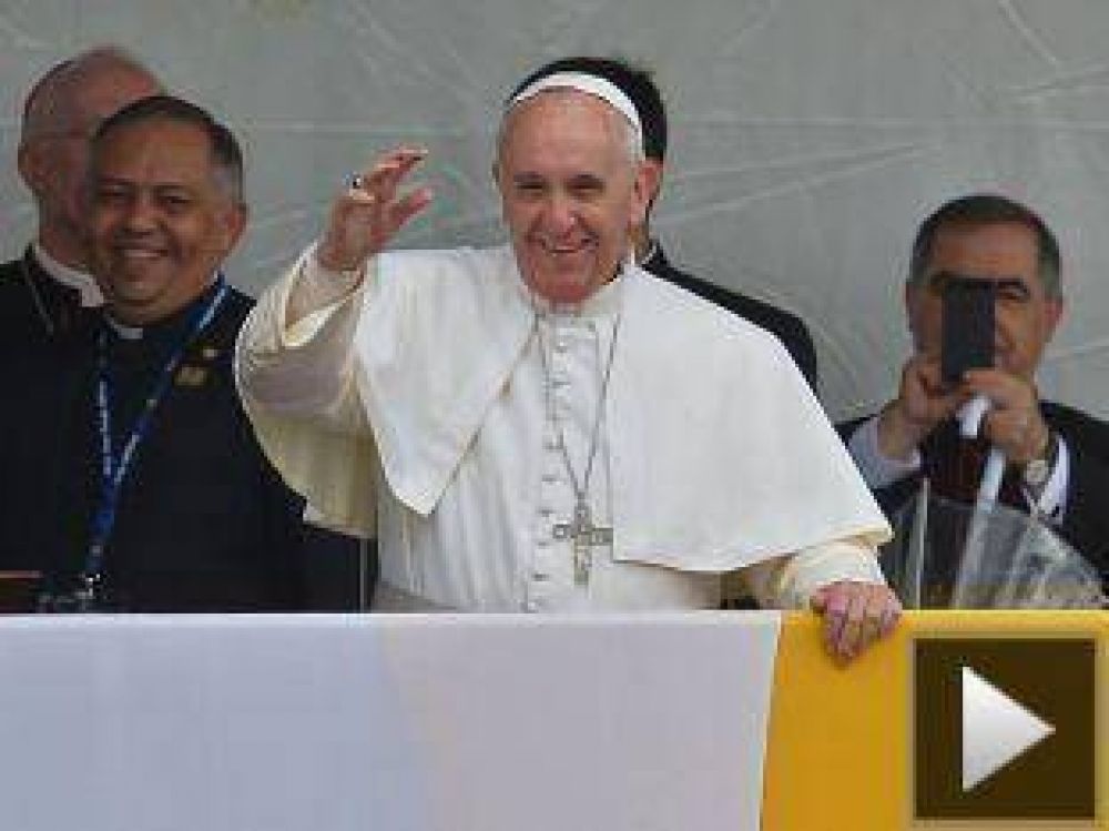Francisco, en una favela de R�o: "O Papa est� com voc�"