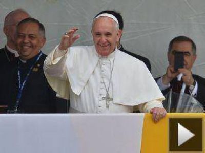 Francisco, en una favela de R�o: "O Papa est� com voc�"