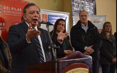 Z�ccaro: �Me gustar�a que Mariotto venga a Pilar m�s seguido y no solo en tiempos de campa�a�