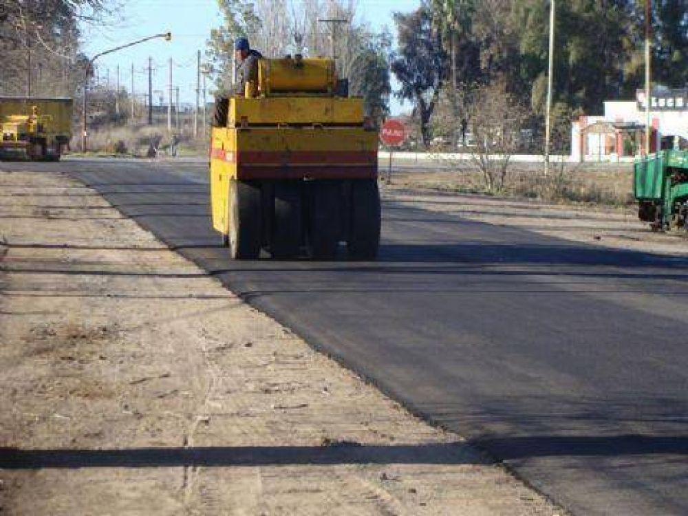 Se repaviment� el acceso a la ciudad por Juan Manuel de Rosas