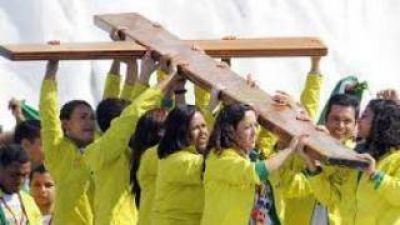 Vigilia de catamarque�os en la Jornada Mundial