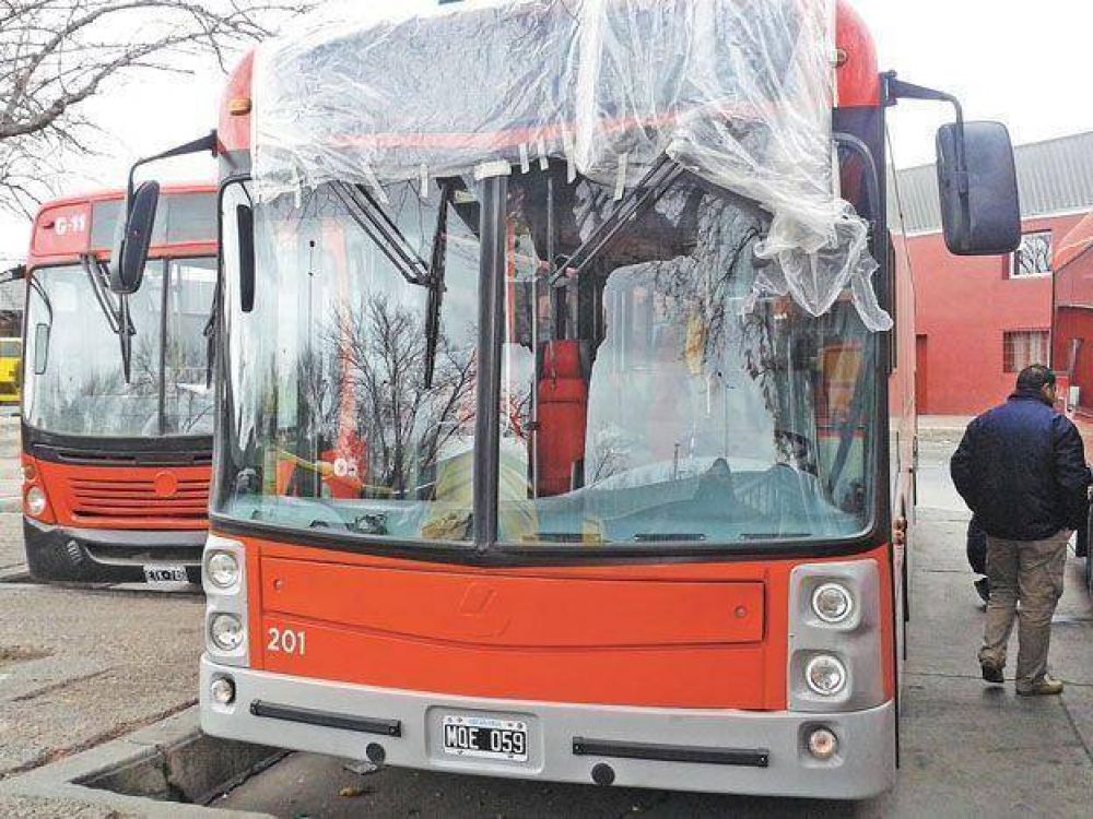 Casi 50 micros fueron da�ados por v�ndalos en Mendoza