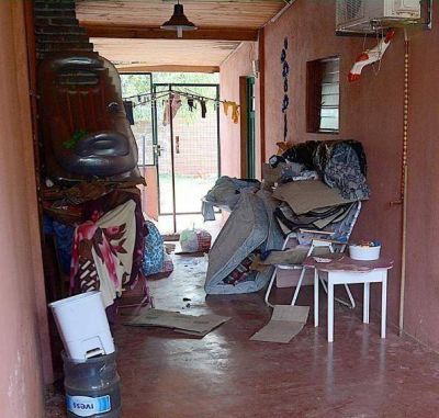 Manifestantes pasar�n la noche en el acceso a las Cataratas del Iguaz�
