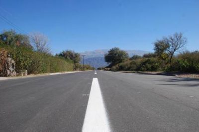 Inauguran pavimentaci�n en la Ruta Provincial N� 24