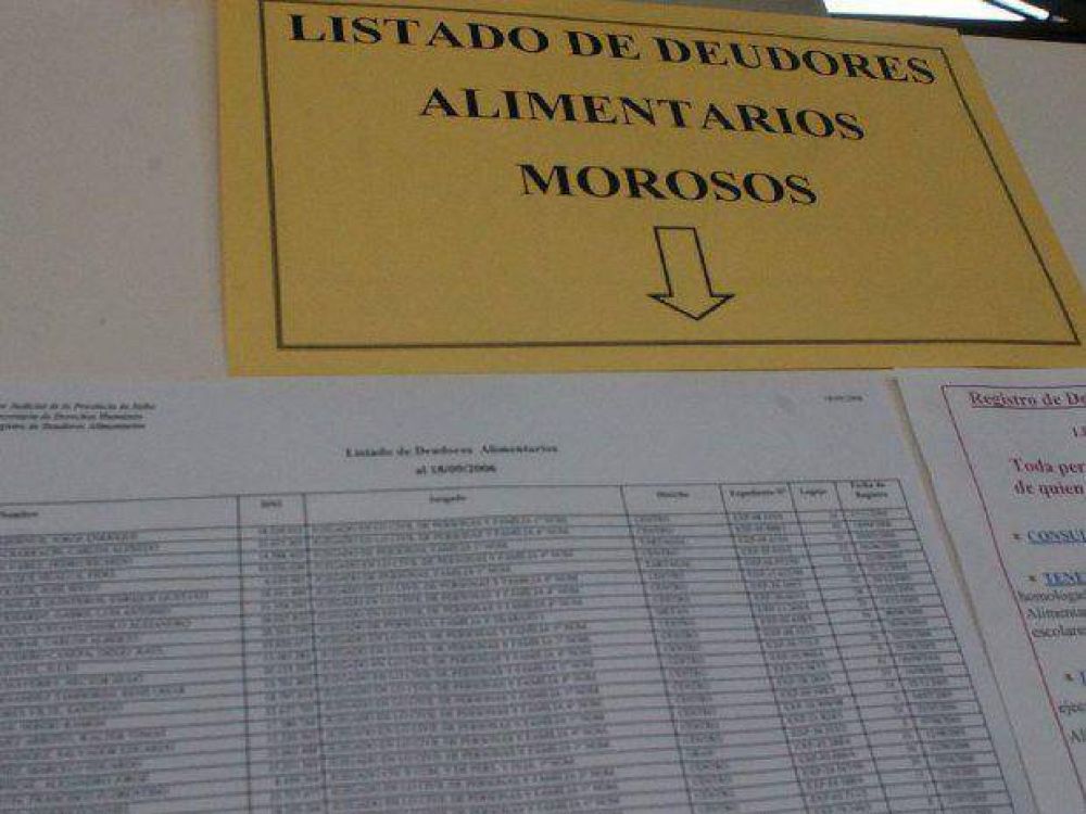 Hay 154 deudores alimentarios que no podr�n sacar la licencia