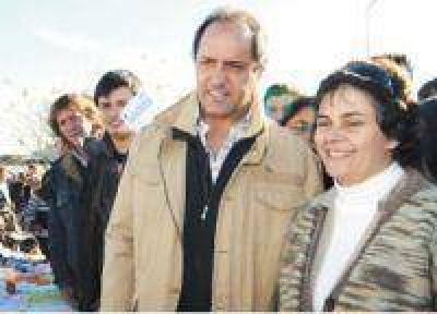 Scioli: "Estoy junto a la presidenta"