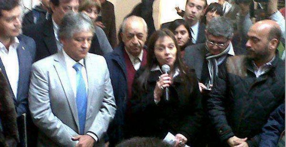 Inauguraron la muestra �Evita a trav�s de sus ojos� en el Paseo Cultural