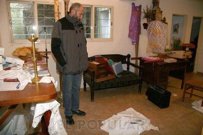 Robaron en la capilla de Nuestra Se�ora de F�tima