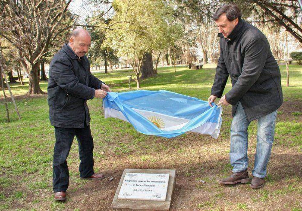 Se inaugur� el �Espacio para la Memoria y la Reflexi�n�