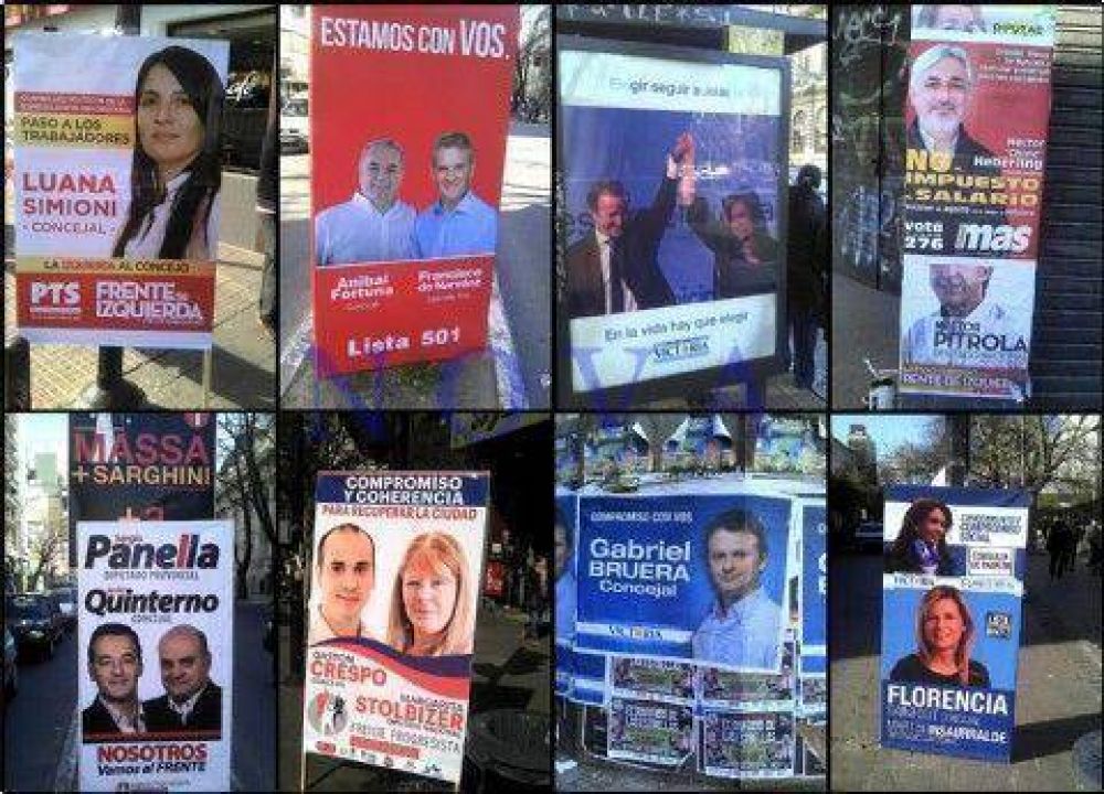 La Plata: la campa�a gan� la calle