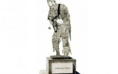 La carta con la que Pi��n Fijo rechaz� su estatua