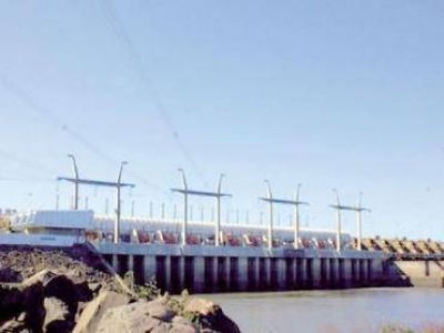 La represa en condiciones de funcionar a pleno