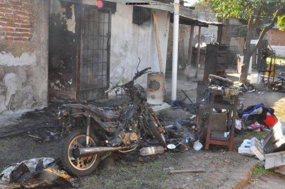 Incendio: familia qued� con lo puesto