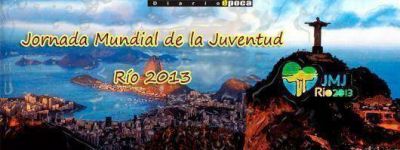 Vigilia correntina en la plaza Vera para adherir a la JMJ 2013