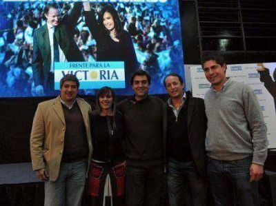Leonardo Boto estuvo junto a Mart�n Insaurralde
