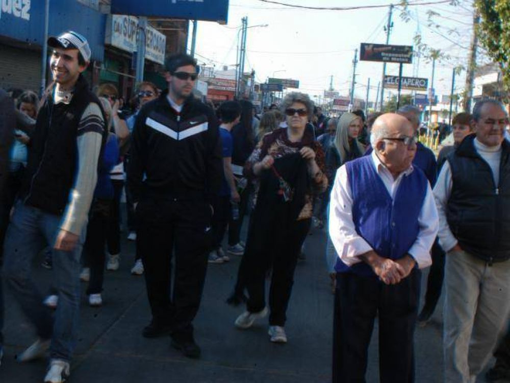Marcha en La Florida pidiendo seguridad