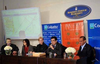 La Provincia licit� obras para repavimentaci�n y ensanche de importante acceso a Ca�uelas