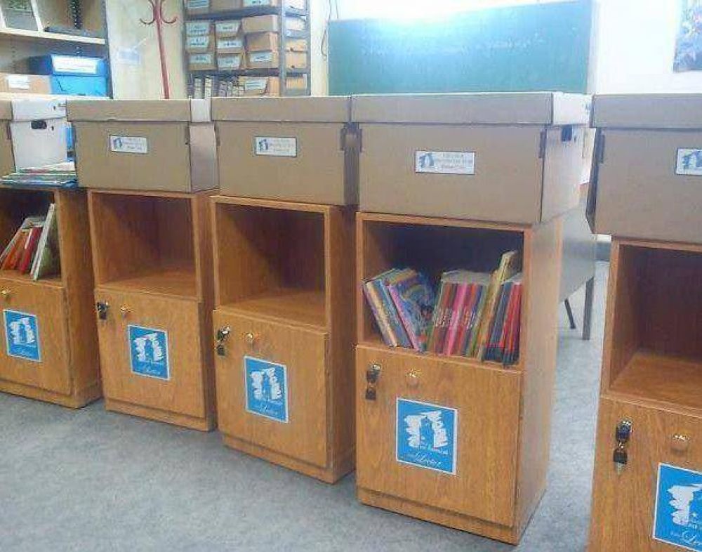 Dotar�n de bibliotecas de aula a cinco escuelas municipales
